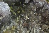 Quartz Crystal Geode Section - Morocco #136936-1